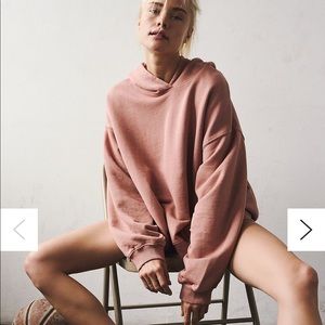Free People Headliner Hoodie Brand new with tags!  Color is Peach Bark